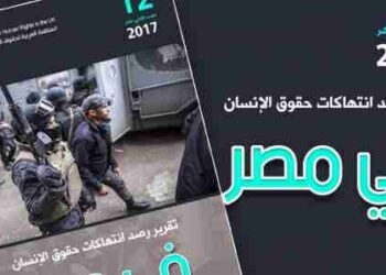 تقرير: انتهاكات حقوق الأنسان في مصر- العدد الثاني عشر 2017