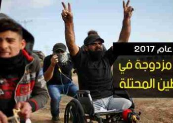في عام 2017 جرائم مزدوجة في فلسطين المحتلة