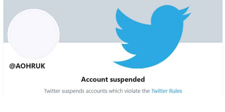 Twitter suspends the account of the Arab Organisation