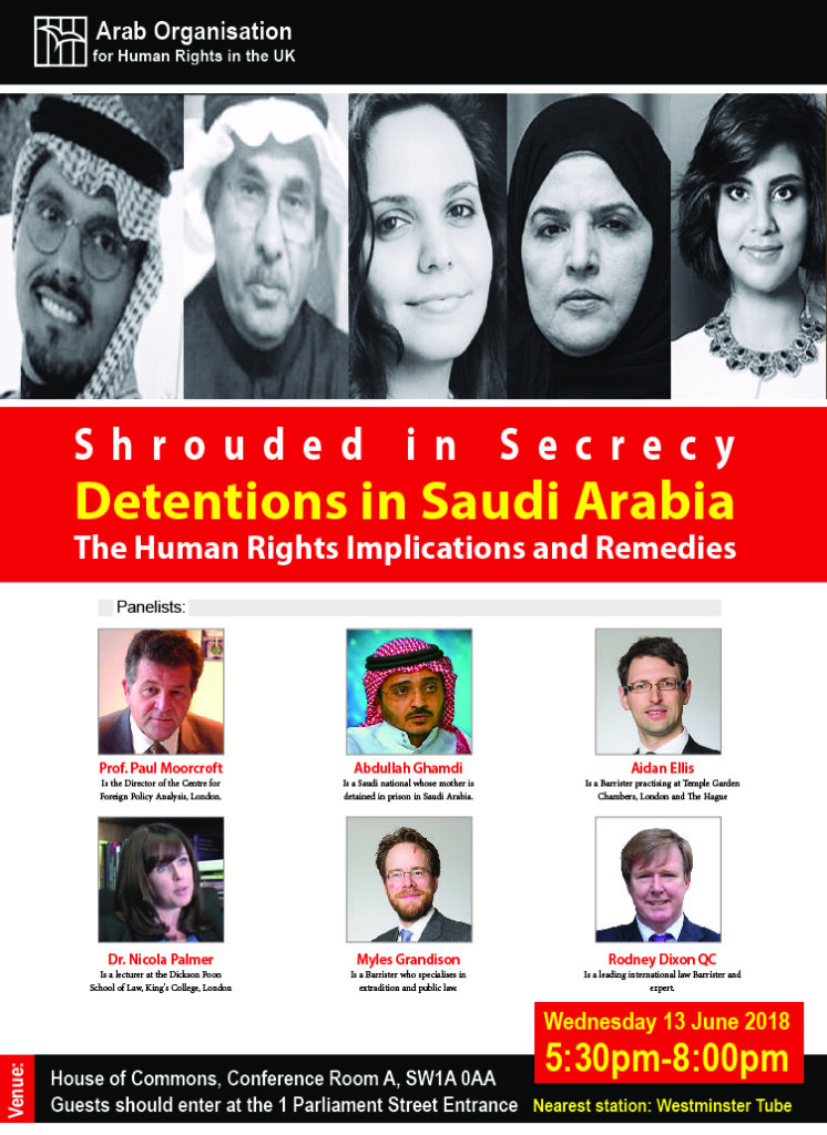 Shrouded in Secrecy: Detentions in Saudi Arabia 