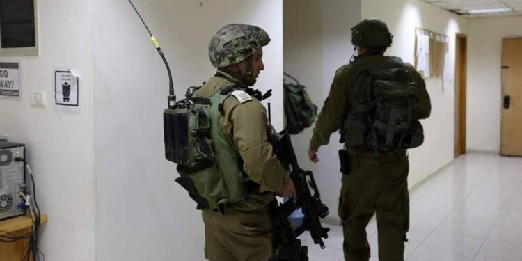 اقتحام مستشفى برام الله