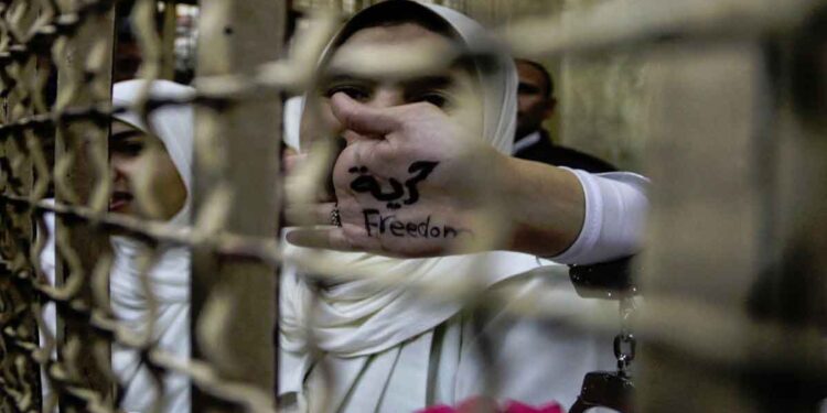 حياة السجينة السياسية عبير ناجد في خطر