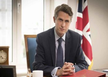 Gavin Williamson", British Minister of Education