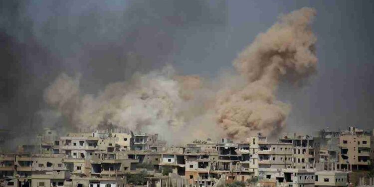 القتل والدمار في الجنوب السوري