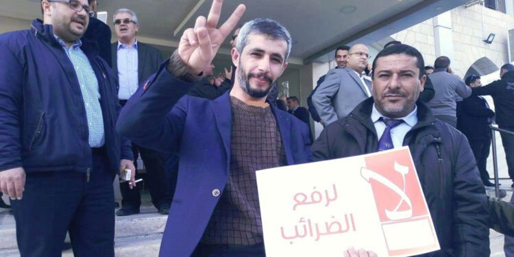 معتقل الرأي الأردني أحمد طنبجة الكناني (35 عاماً)