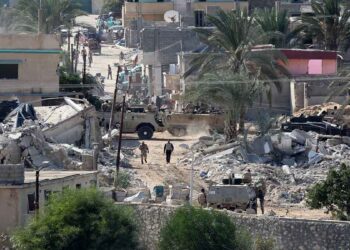 عمليات الجيش المصري في سيناء لهدم المنازل والإخلاء القسري