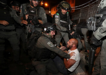 110 Palestinians injured