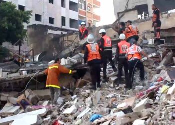 Israeli Occupation Bombardment of Gaza