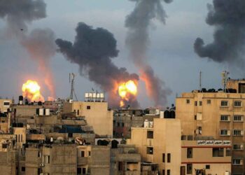 Dozens killed as Israeli airstrikes pound Gaza