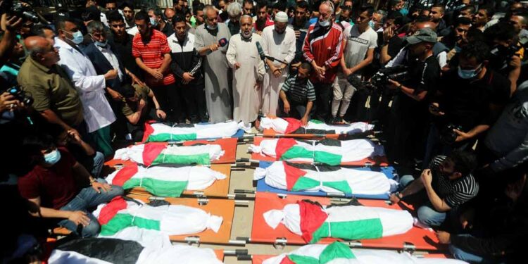 248 قتيلاً فلسطينياً بينهم 66 طفلاً و39 سيدة