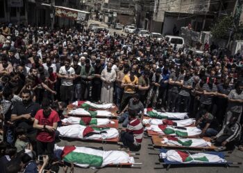 Victims of Al-Wehda Neighborhood’s Massacre in Gaza