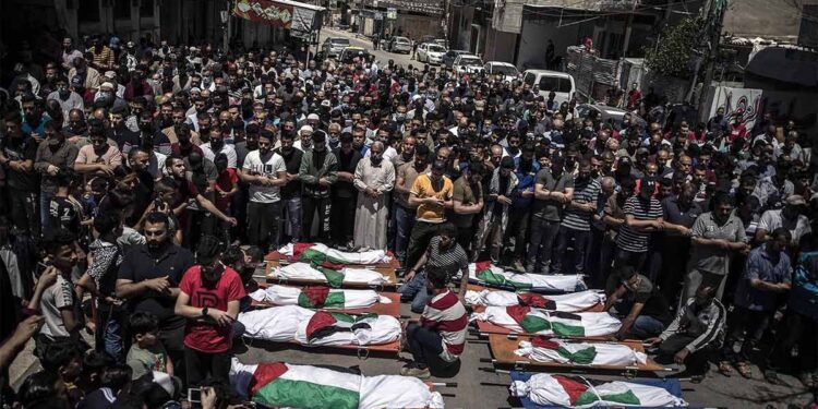 مجزرة جديدة راح ضحيتها 33 فلسطينياً