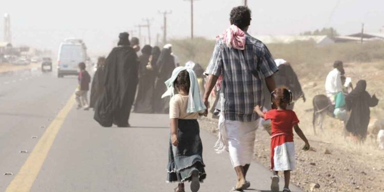نزوح 37 ألفاً في اليمن