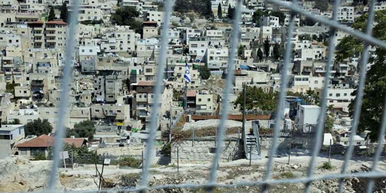 حي بطن الهوى ببلدة سلوان