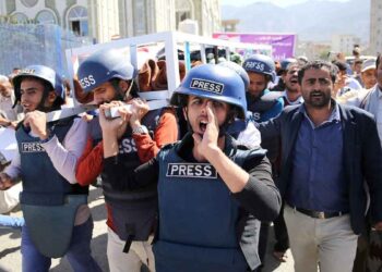 36 انتهاكاً بحق الحريات الإعلامية في اليمن خلال 6 شهور