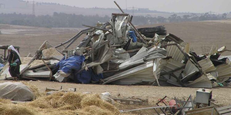 هدم قرية "العراقيب" الفلسطينية للمرة الـ190