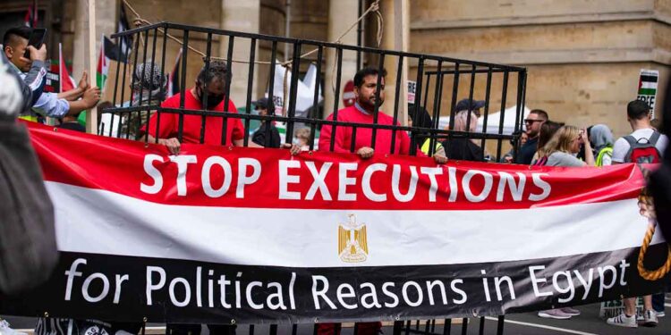 Hunger strikers in New York: Stop the Executions in Egypt!