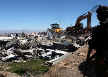 The Israeli occupation demolishes Palestinian homes in Umm el-Fahm