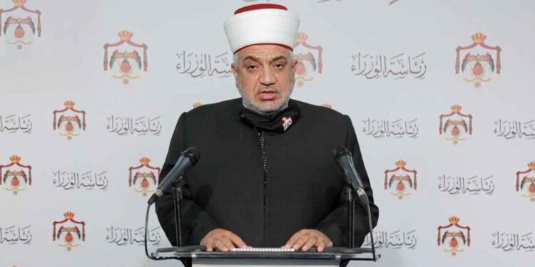 وزير الأوقاف الأردني الدكتور محمد الخلايلة