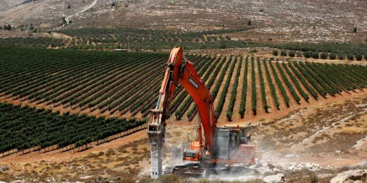 The Israeli Occupation Decides to Seise Hundreds of Hectares in the Southern West Bank