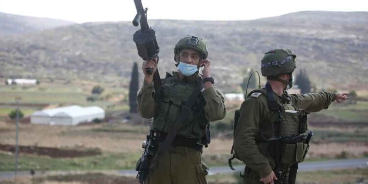Israeli occupation forces