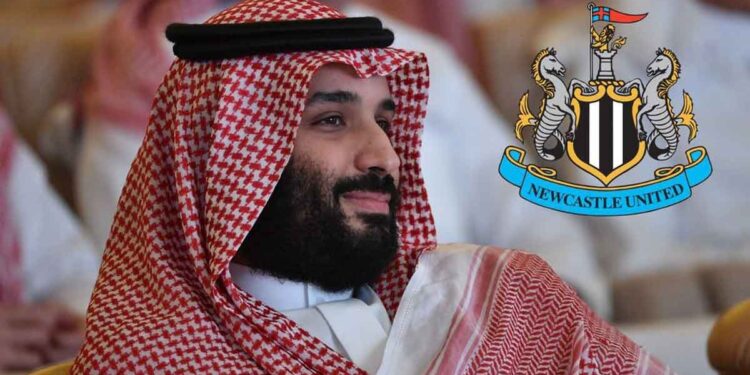 استيلاء السعودية على نيوكاسل يونايتد