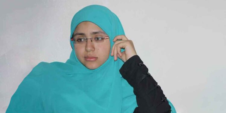 Prisoner of conscience Somaya Maher