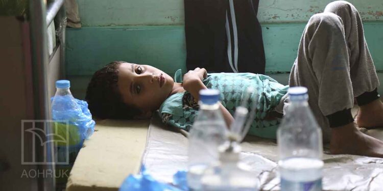 children in Yemen suffer from “malnutrition”