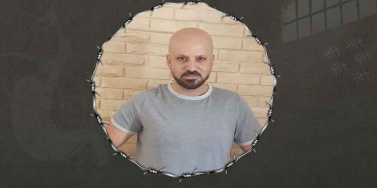 Palestinian prisoner Shadi Abu Eker