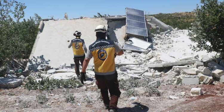 Syria: 10 Children Seriously Injured in Russian-Syrian Attack in Idlib