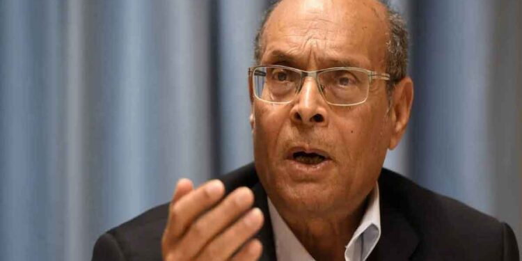 former president Moncef Marzouki