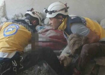 One child injured during Russian bombardment of Idlib refugee camps