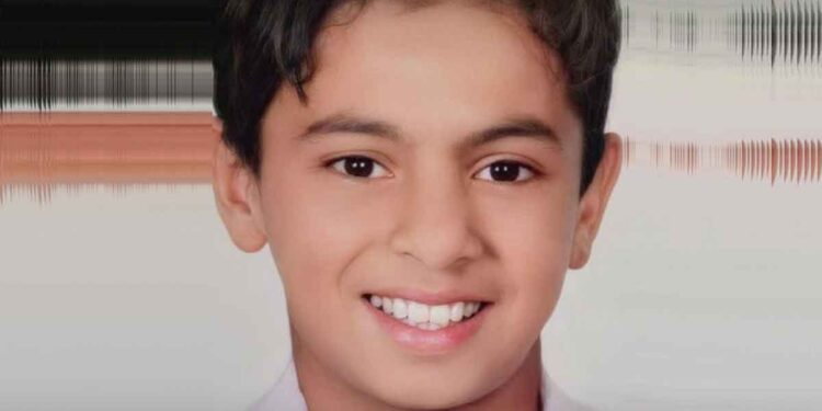 الطفل "عبدالله بومدين نصر الدين عكاشة"