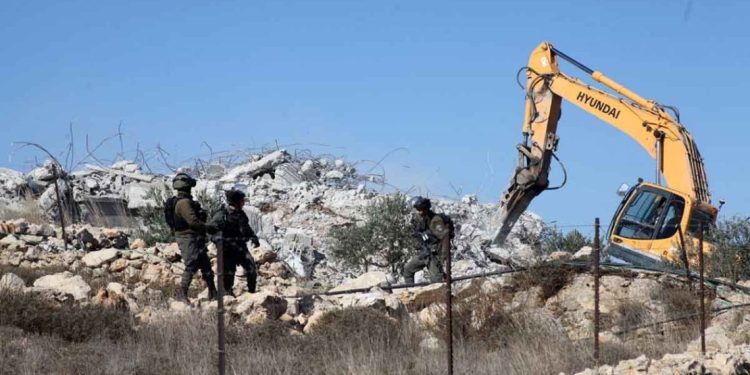 IOF Demolished 10 Commercial and Residential Buildings in Jerusalem