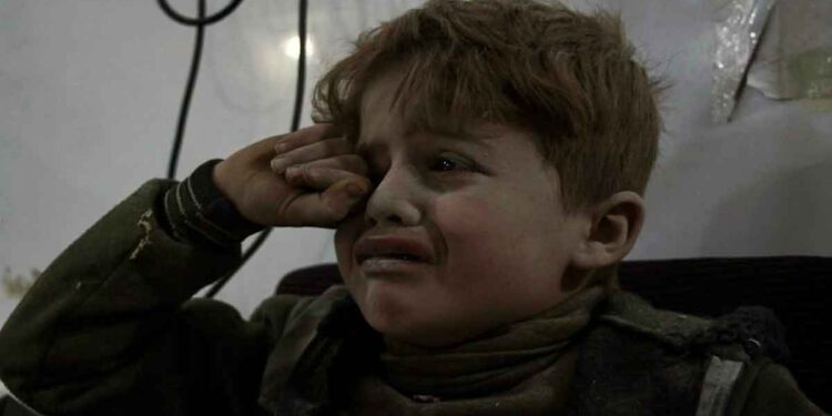 Syrian Regime Shelling Seriously Injures 4 Children and a Storm Destroys 130 Tents for the Internally Displaced