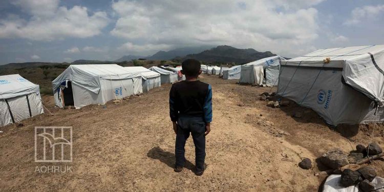 اليمن: البرد القارس يحصد أرواح 3 أطفال في مخيمات النازحين في مأرب