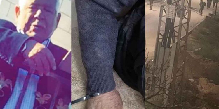 المسن الفلسطيني عمر عبدالمجيد أسعد