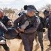 Israeli police detain a man as Bedouins