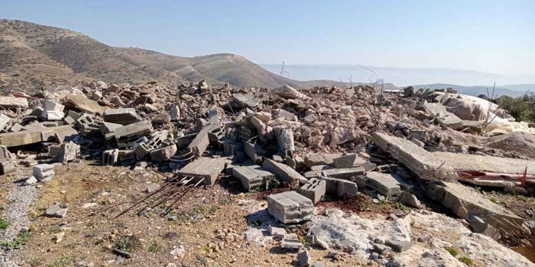 هدم منازل في الضفة