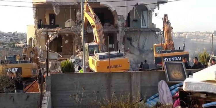 Israel Demolishes 11 Palestinian-Owned Facilities in Jerusalem since the Start of 2022