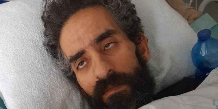 الأسير الفلسطيني المضرب عن الطعام "هشام أبو هواش"