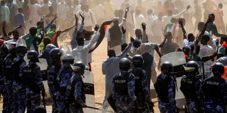 Death toll of protestors demanding a civilian government in Sudan rises to 63