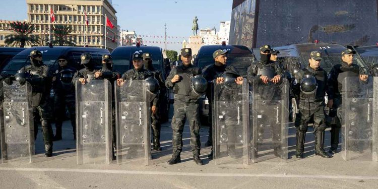 صورة ارشيفية للامن التونسي