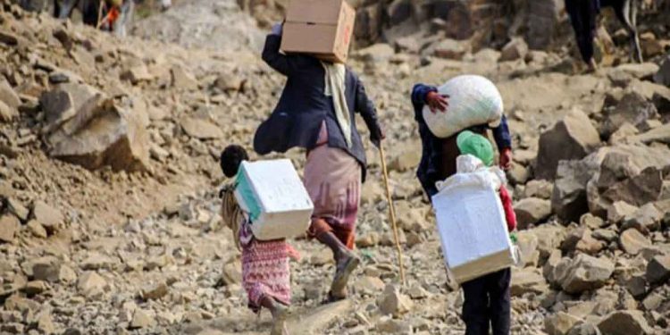 Twenty Thousand Internally Displaced Yemenis in 2022 Due to War