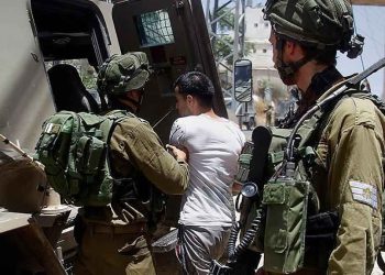 حملة اعتقالات اسرائيلية صورة ارشيفية