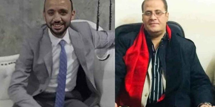 المعتقل أحمد الكفراوي (47 عاماً) ومعتقل الرأي المحامي محمد السيد عبدالفتاح