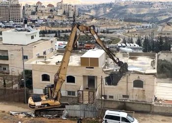 هدم منازل شمال الضفة صورة ارشيفية