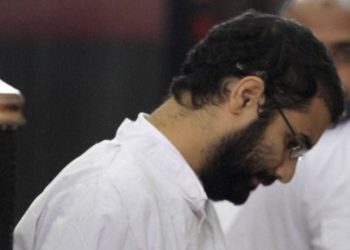 الناشط المعتقل علاء عبدالفتاح يواصل إضرابه عن الطعام لليوم الخامس