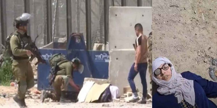 المواطنة الفلسطينية المقتولة غادة إبراهيم علي سباتين