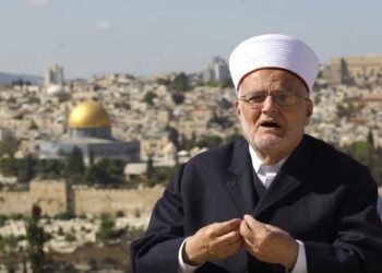 Al-Aqsa Mosque's preacher Sheikh Ekrima Sabri